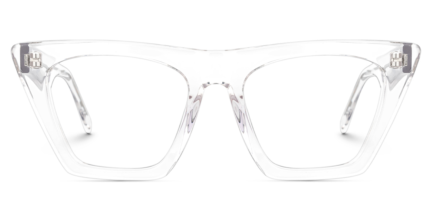 Cecile Cat Eye Crystal Glasses