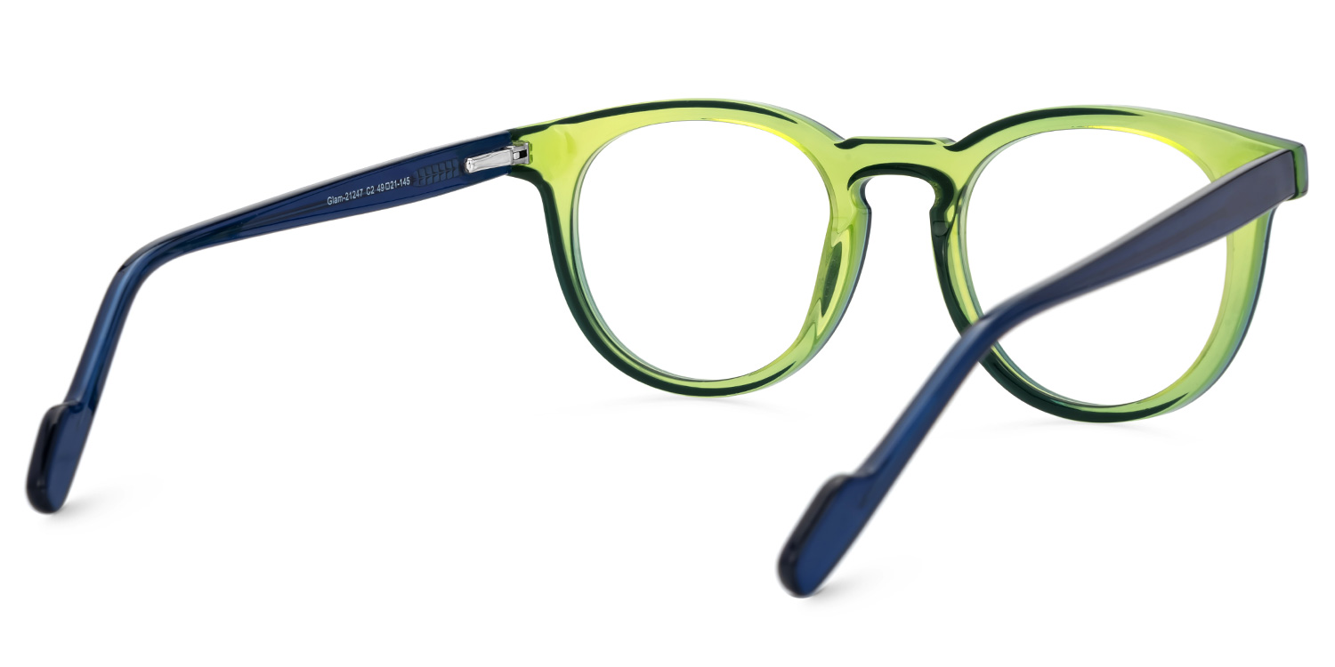 Suzette Round Green Glasses3