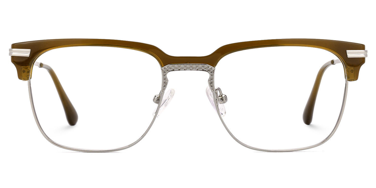 Boyde Browline Green Glasses