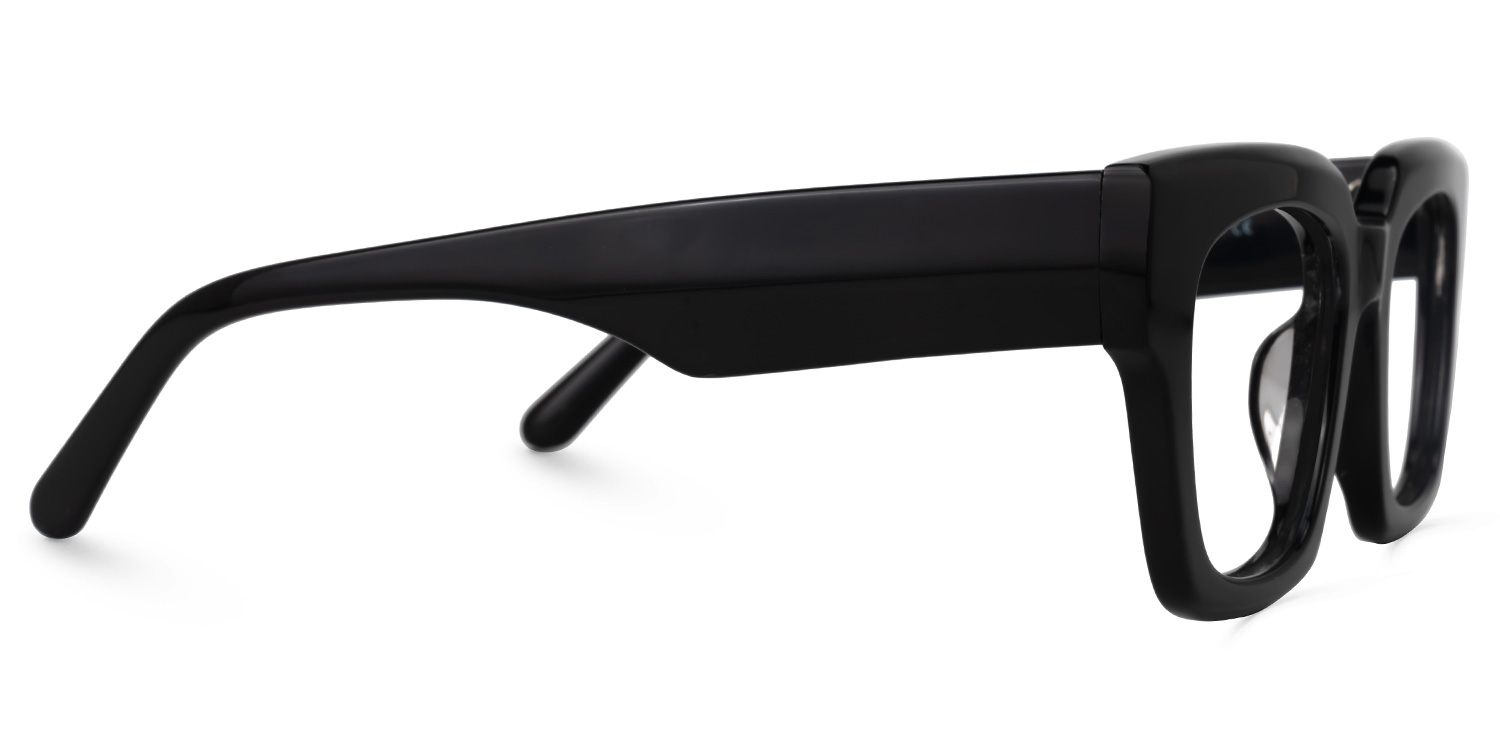 Miralis Square Black Glasses2