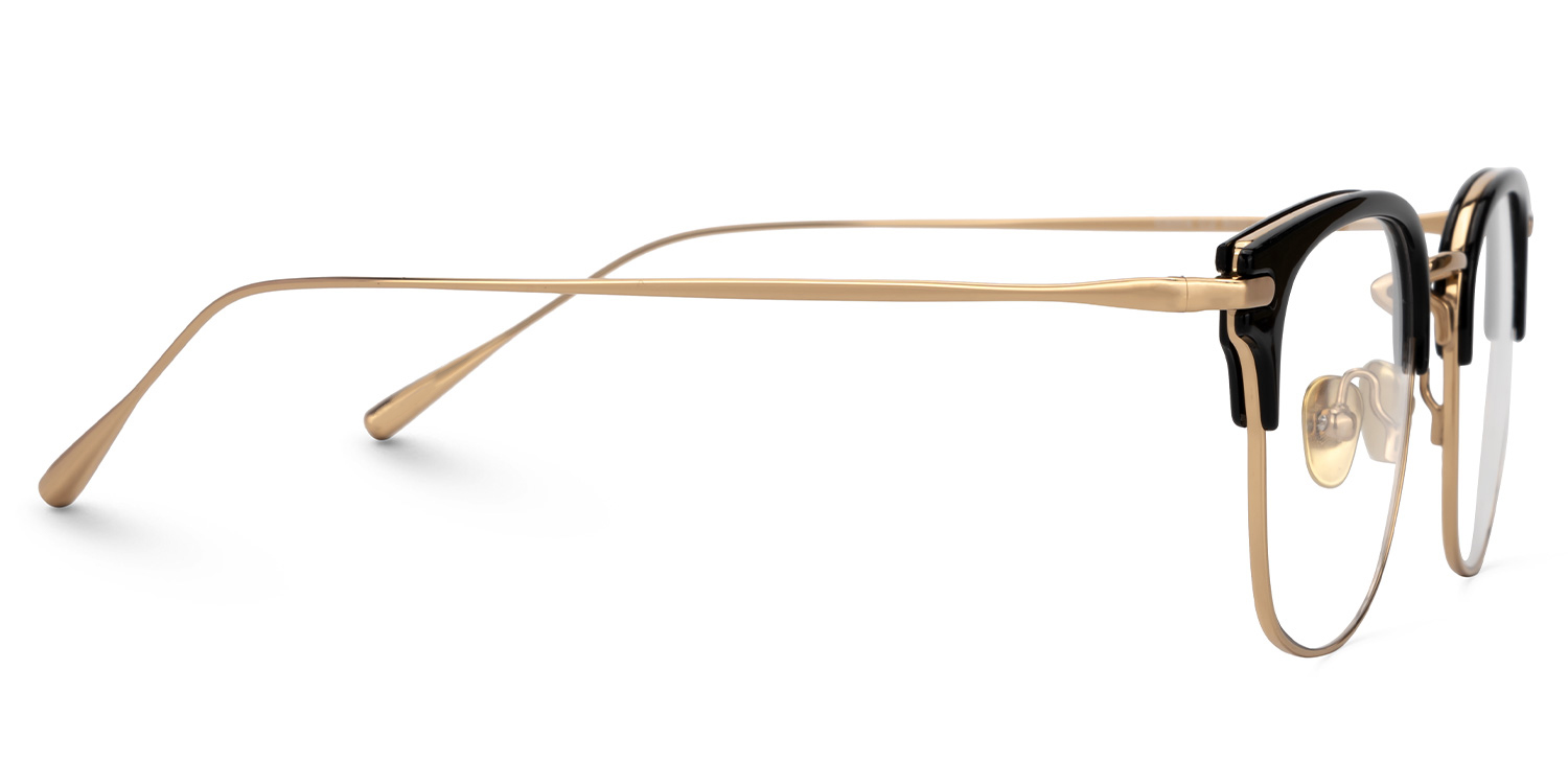 Mecca Browline Gold Glasses2