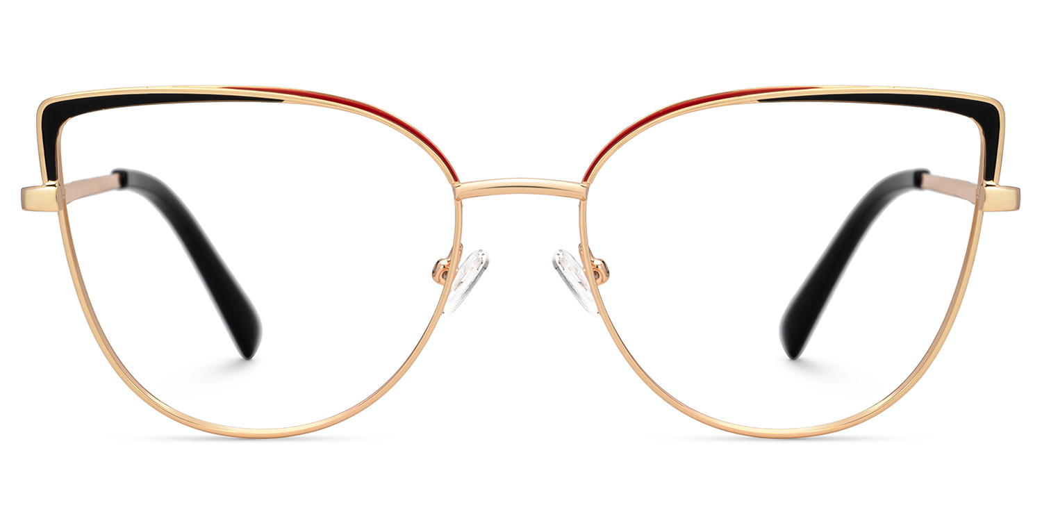 Harold Two-Tone Cateye Glasses on Sale | Zeelool0