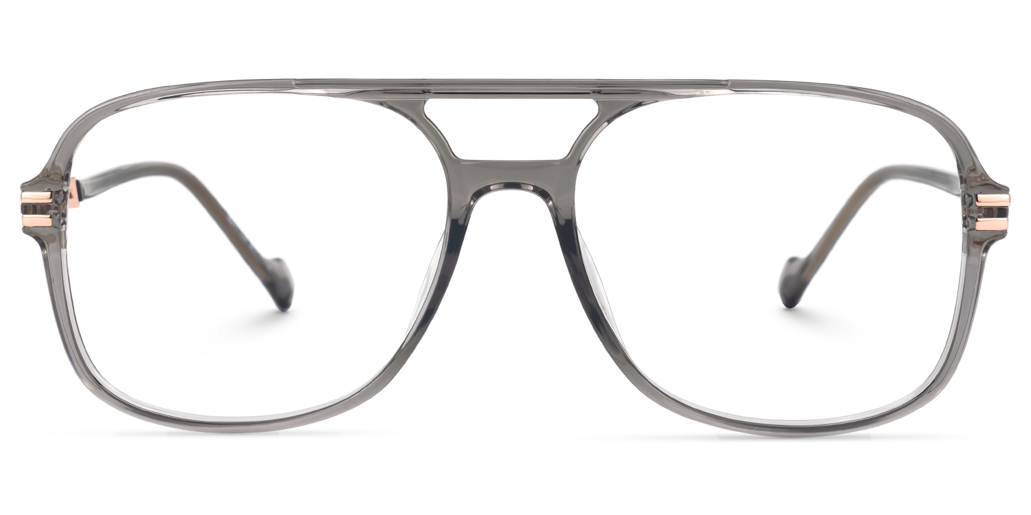 Square Nyawa Gray Glasses deals -Zeelool Glasses0