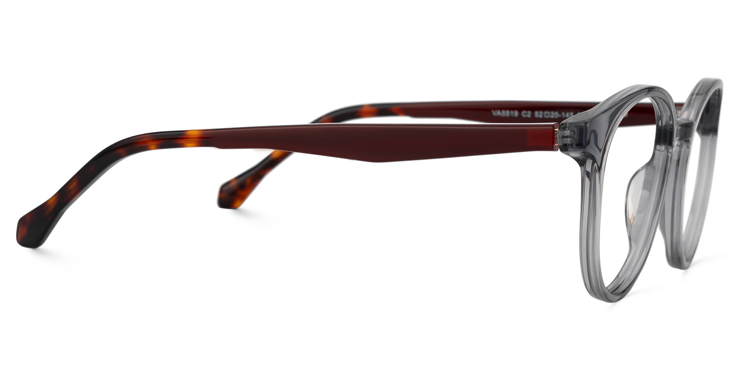 Prosser Round Gray Glasses2