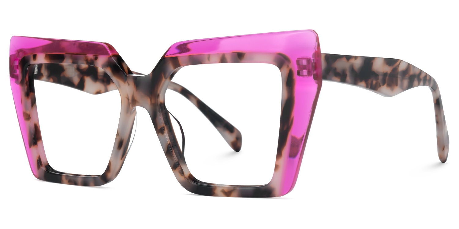 Acetate Kaliyana Eyeglasses, Kaliyana Square Glasses -Zeelool Glasses1