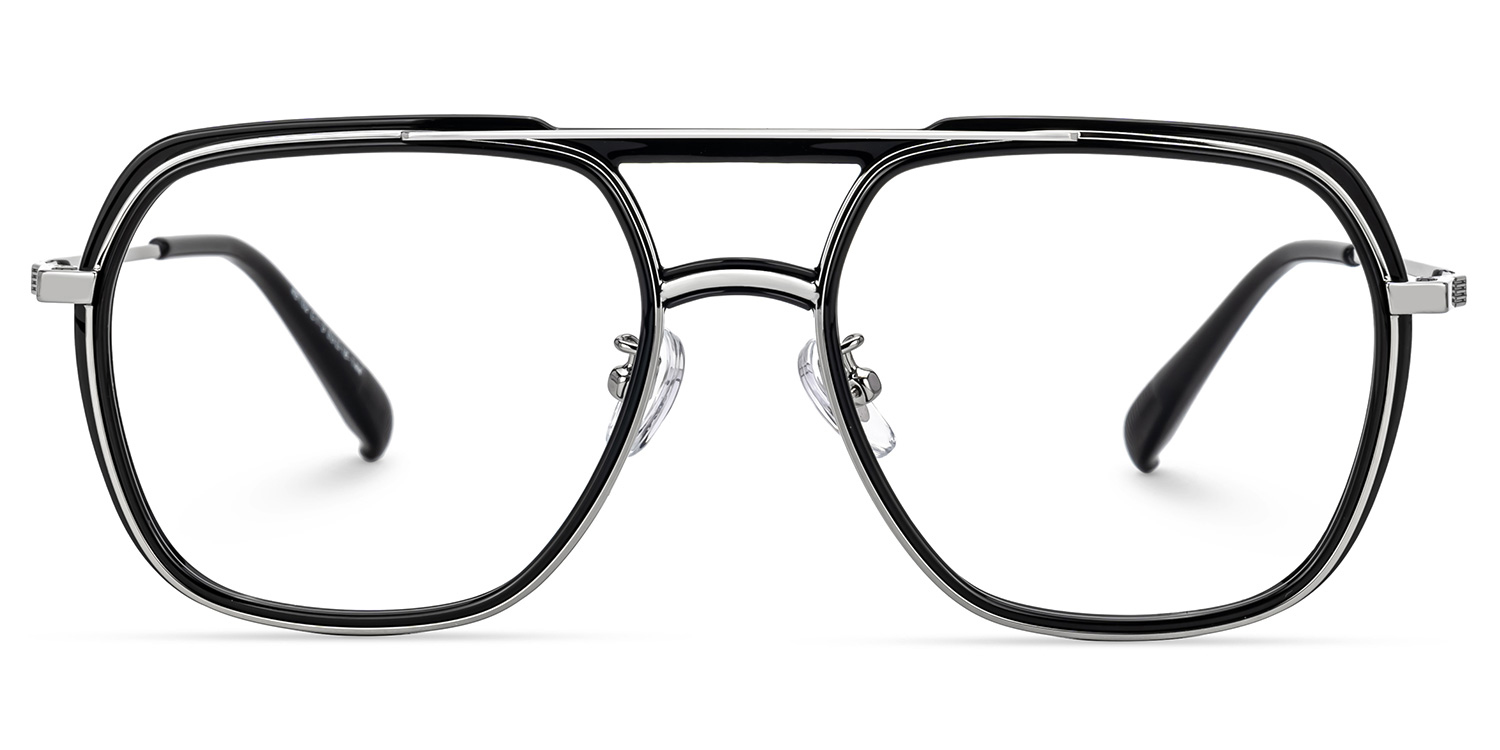 Vergie Aviator Black Glasses good-img