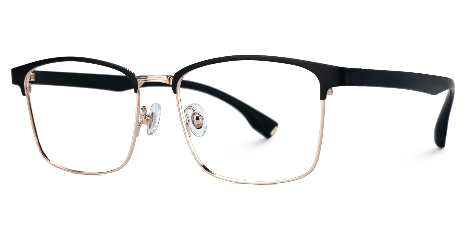 Keychell Browline Black Glasses1