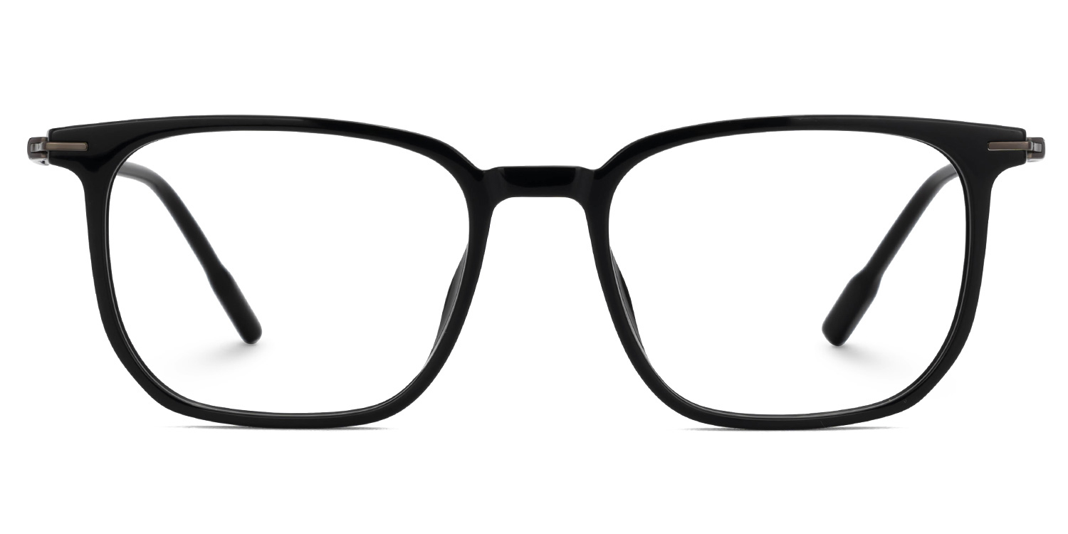Varlox Rectangle Black Glasses0