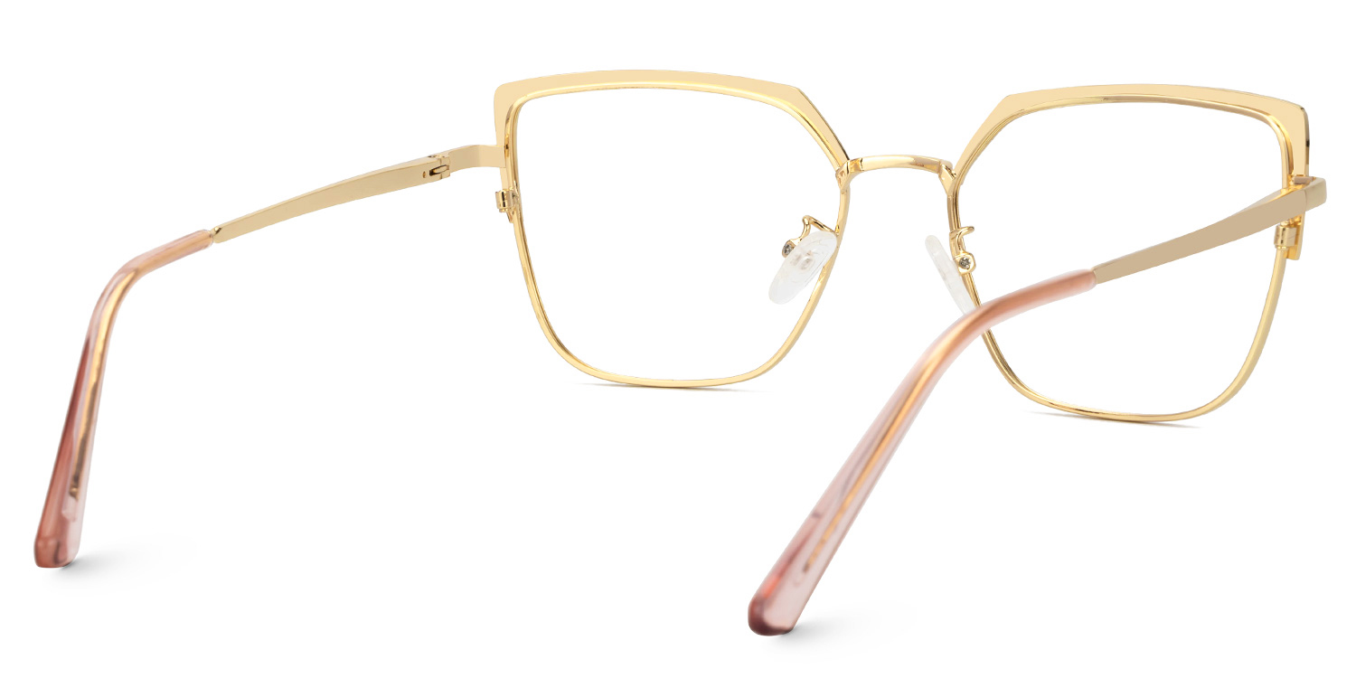 Shadai Square Pink Glasses3