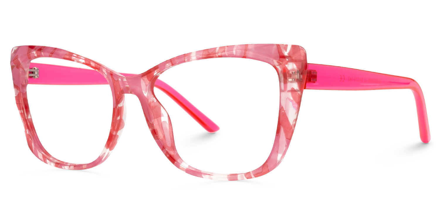 Farris Square Floral Glasses1