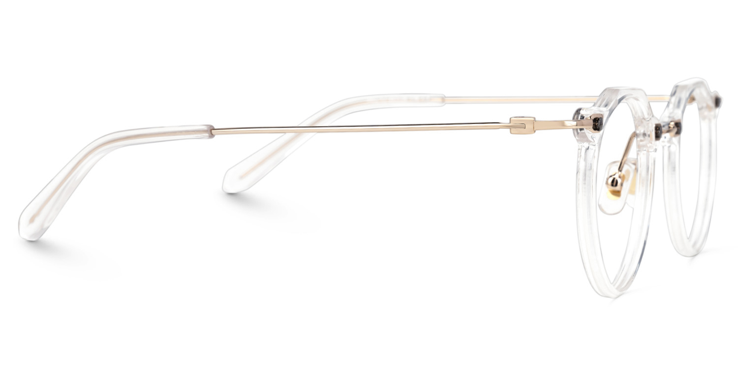 Round Cornell Crystal Glasses deals -Zeelool Glasses2