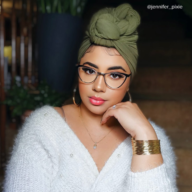 Sydney Cat Eye Black Frame Glasses | Zeelool Optical6