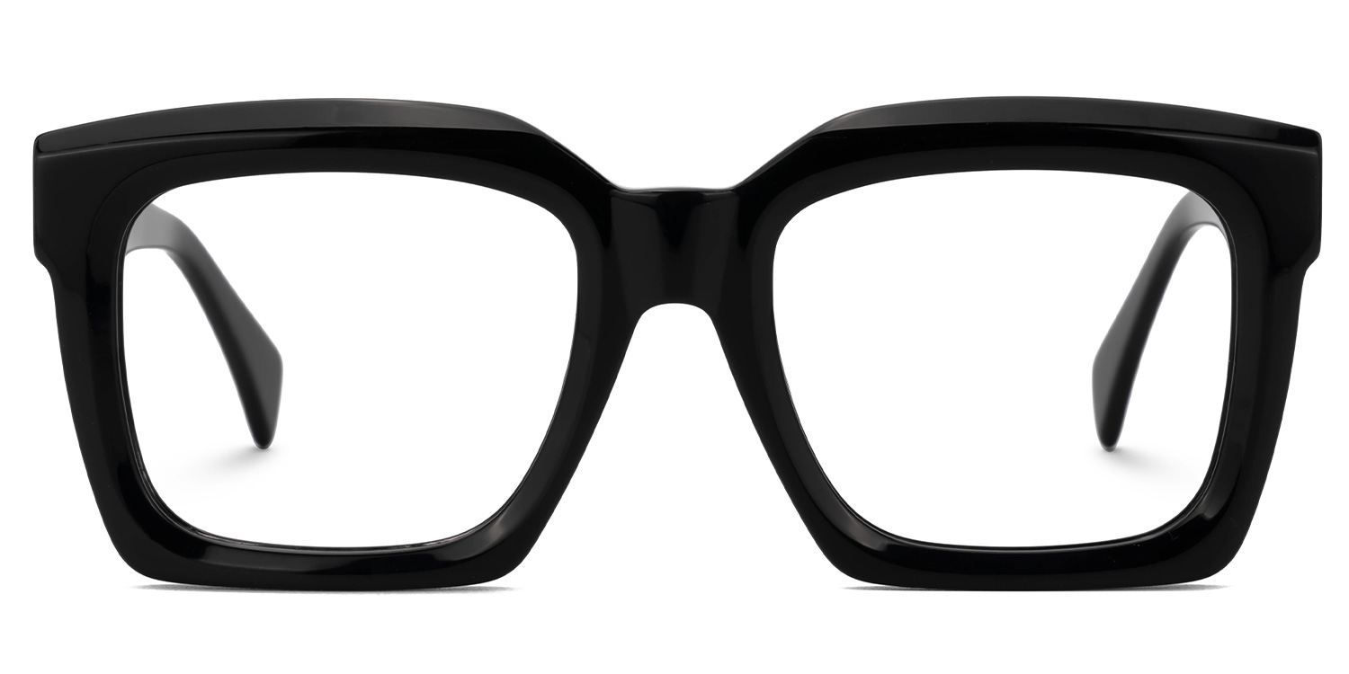Faridah Square Black Glasses good-img