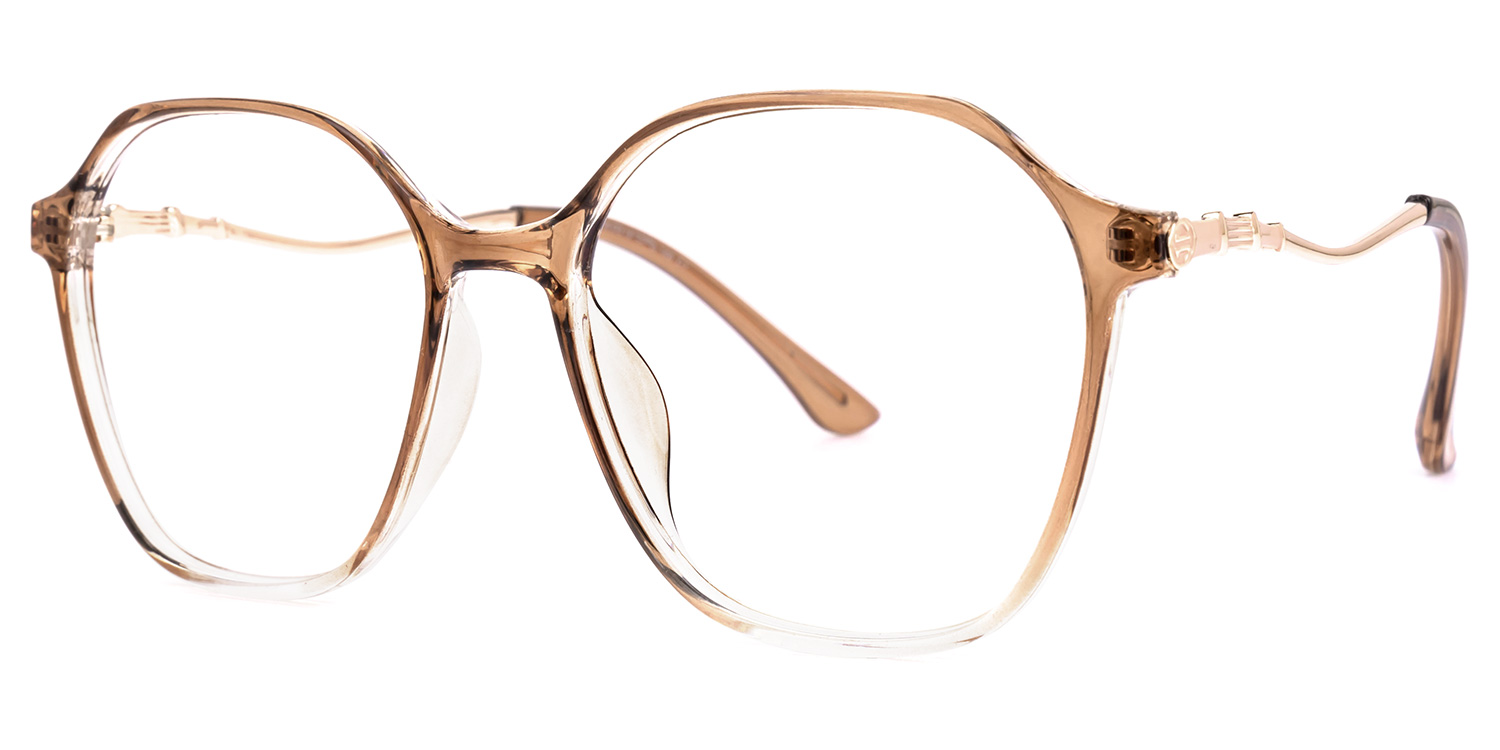 Lekesha Geometric Champagne Glasses1