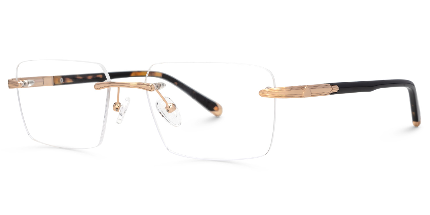 Savitrie Rectangle Tortoise Glasses1