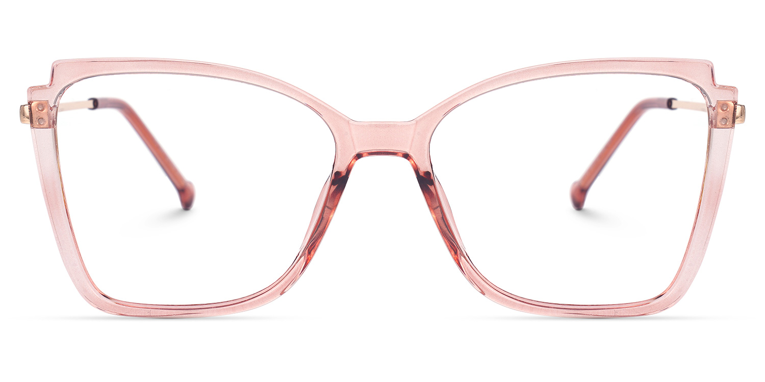 Cateye Kristen Pink Glasses deals -Zeelool Glasses0