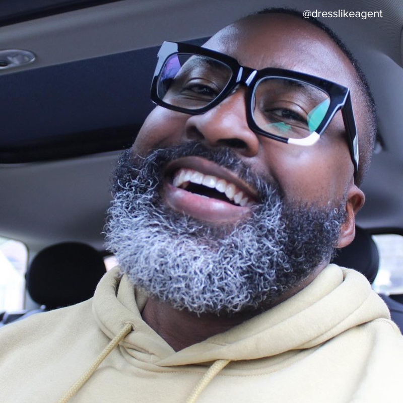 Barrios Square Black Glasses4