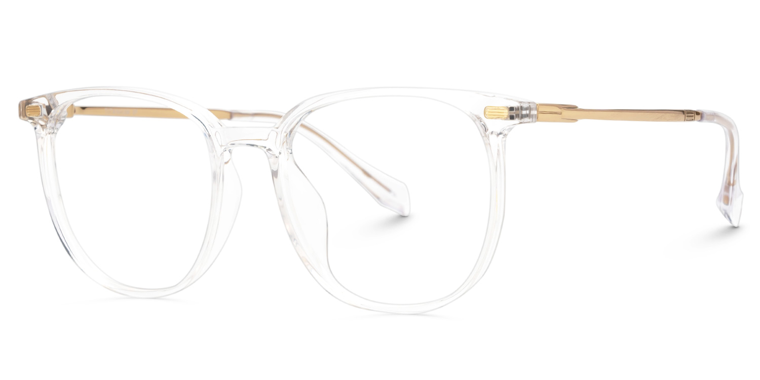 Square Valerye Crystal Frame Eyeglasses | Zeelool1