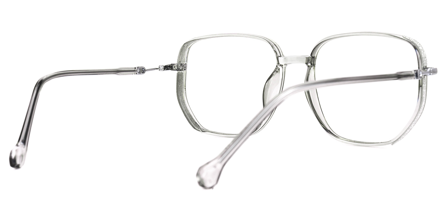 Joana Geometric Gray Glasses3