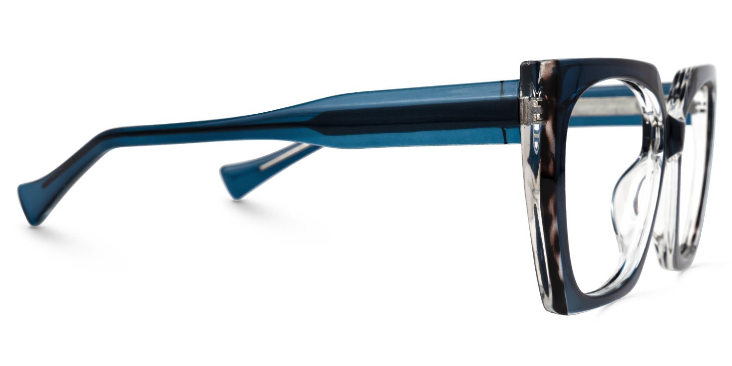 Sallyann Geometric Blue Glasses3