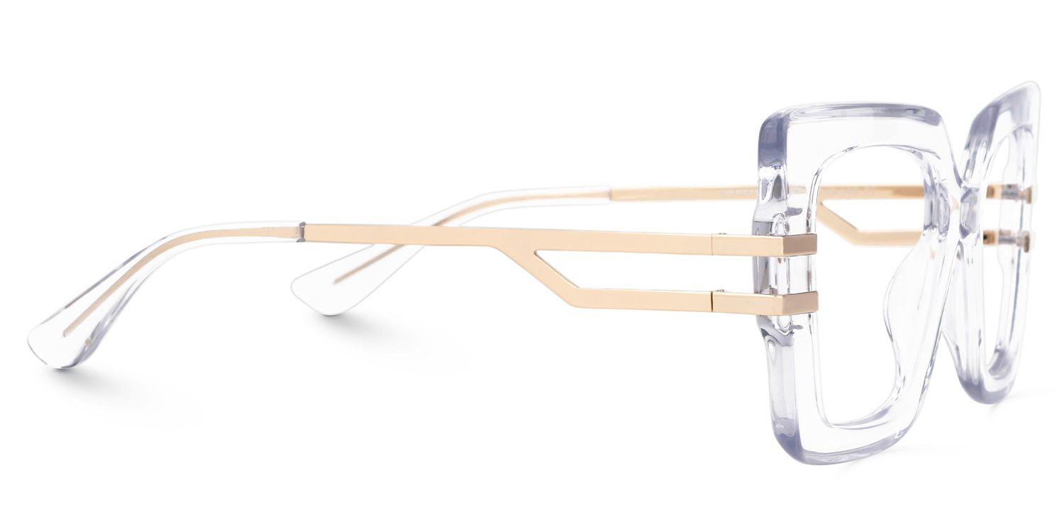 Designer Poutine Glasses in Mixed-Material Full-frame2