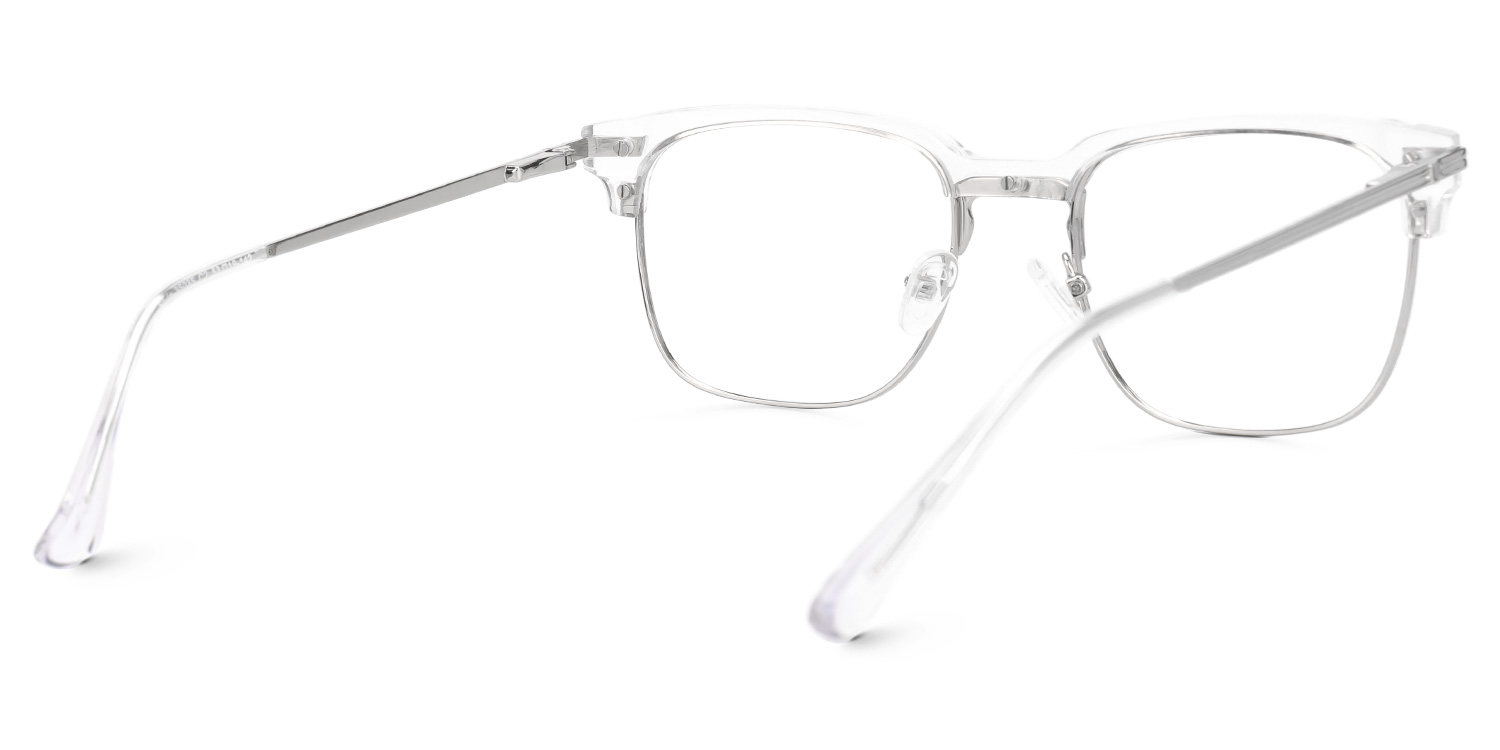Boyde Crystal Eyeglasses with Browline Design3