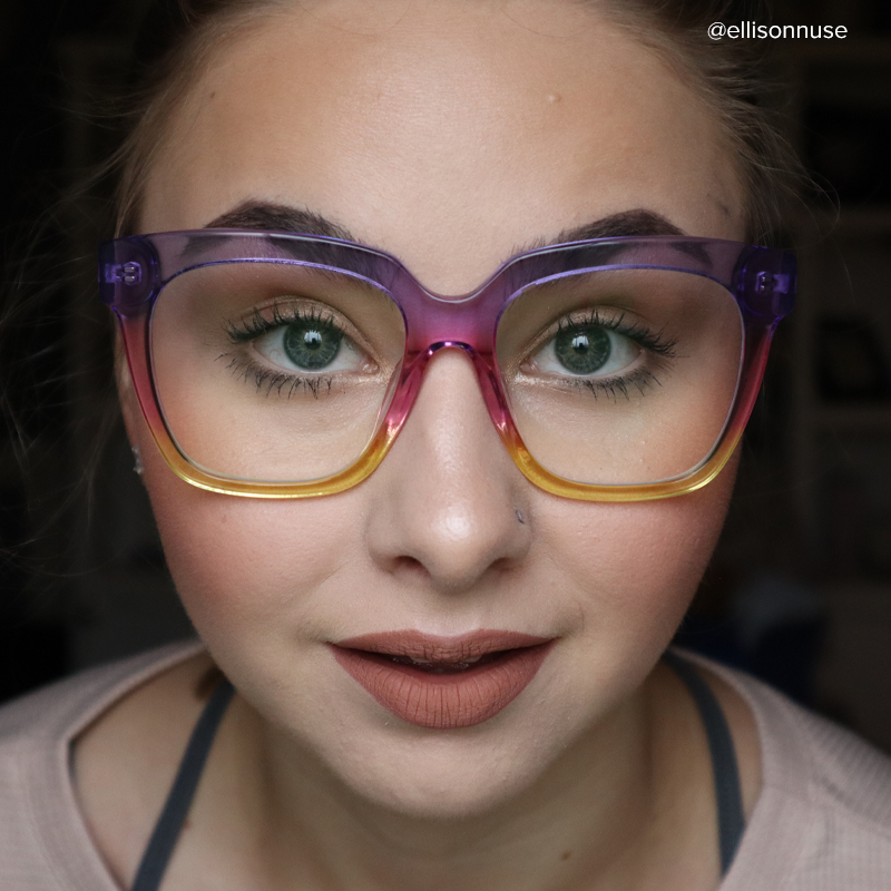 Xion Square Pink-Yellow Eyeglasses & Bright Frames6