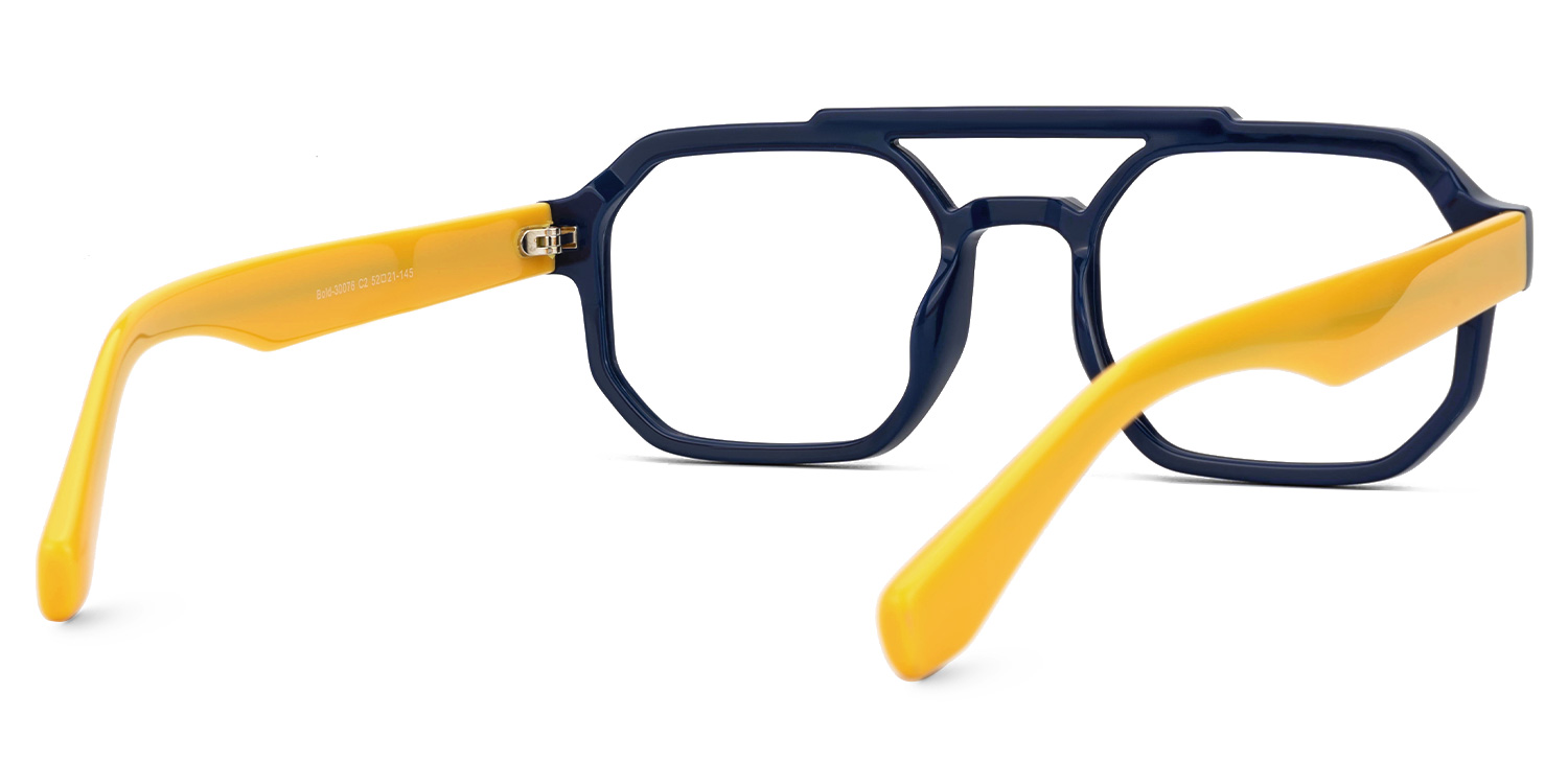 Salem Aviator Blue Glasses3