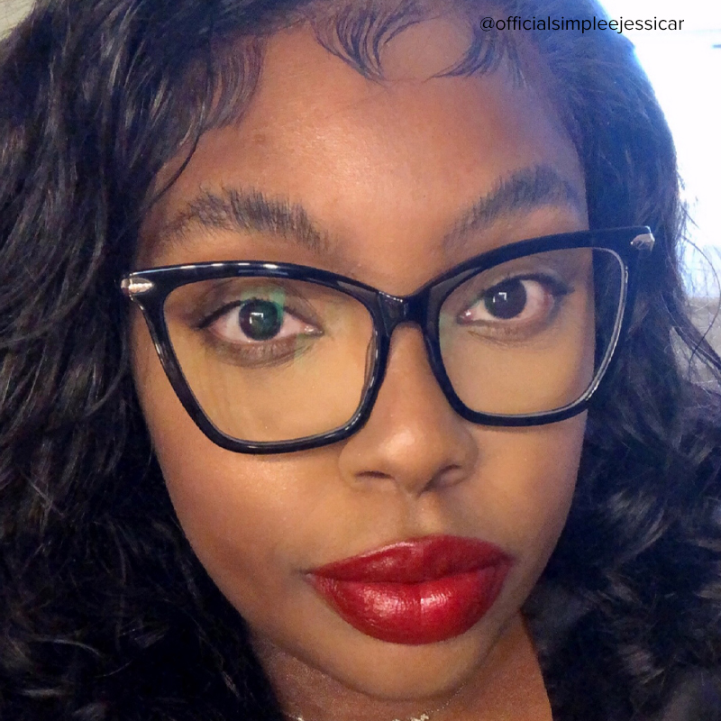 Hilary Butterfly Black Eyeglasses and Oversized Frames12