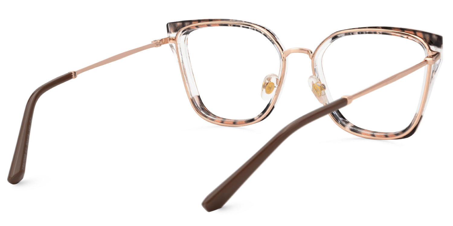 Martins Rectangle Brown Glasses3