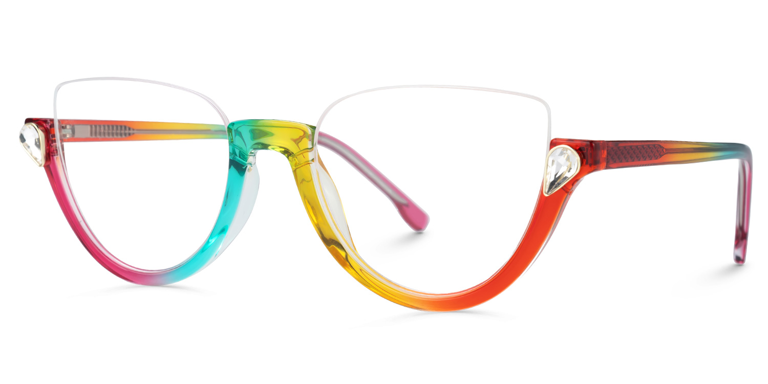 Felicia Cateye Multicolor Glasses1