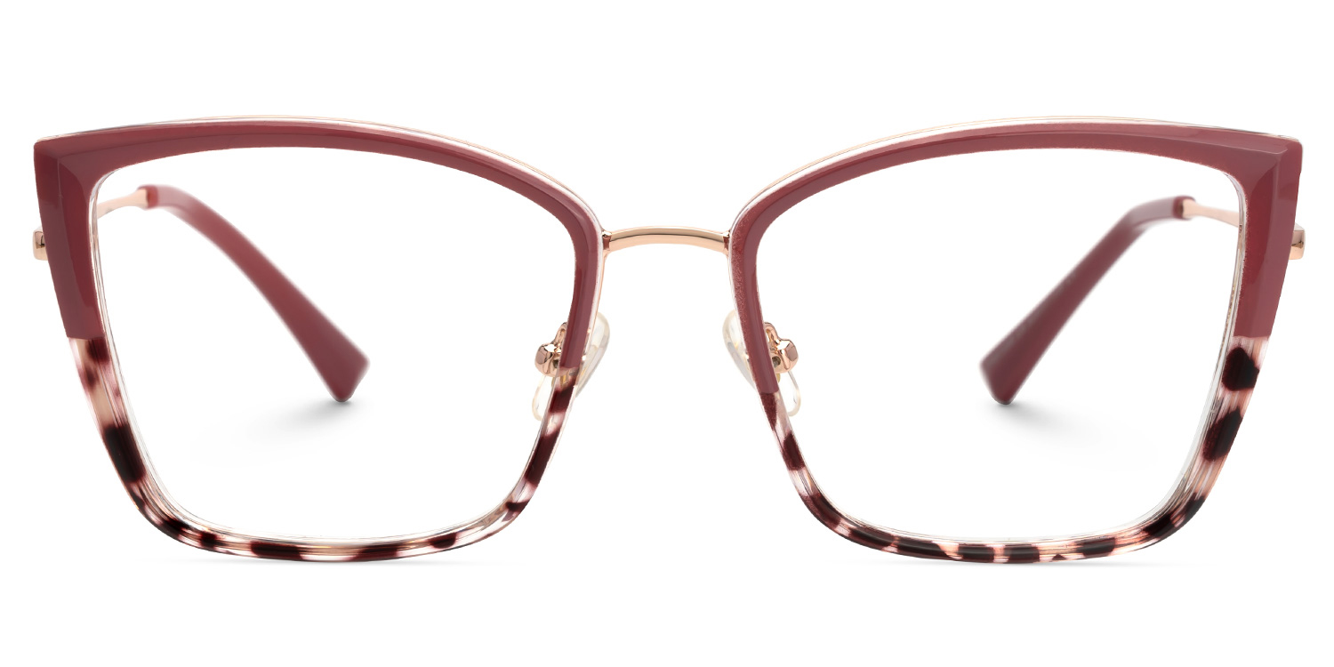 Mariie Butterfly Red Glassese