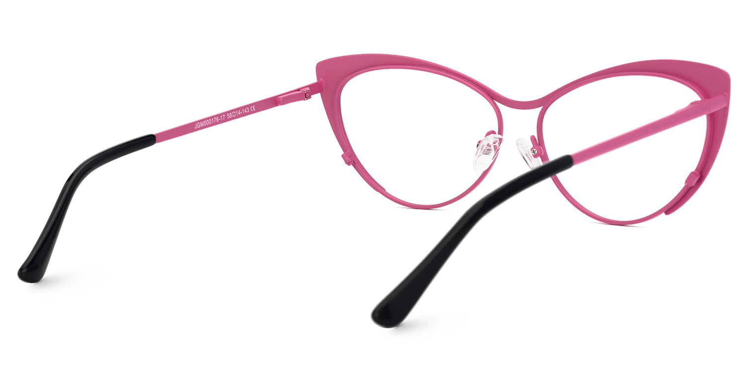 Ellen Cateye Two-Tone Glasses3