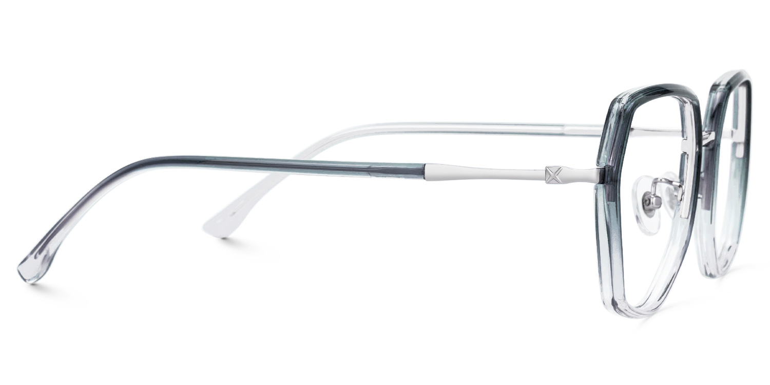 Kendra Geometric Acetate Full Frame Eyeglasses | Zeelool2