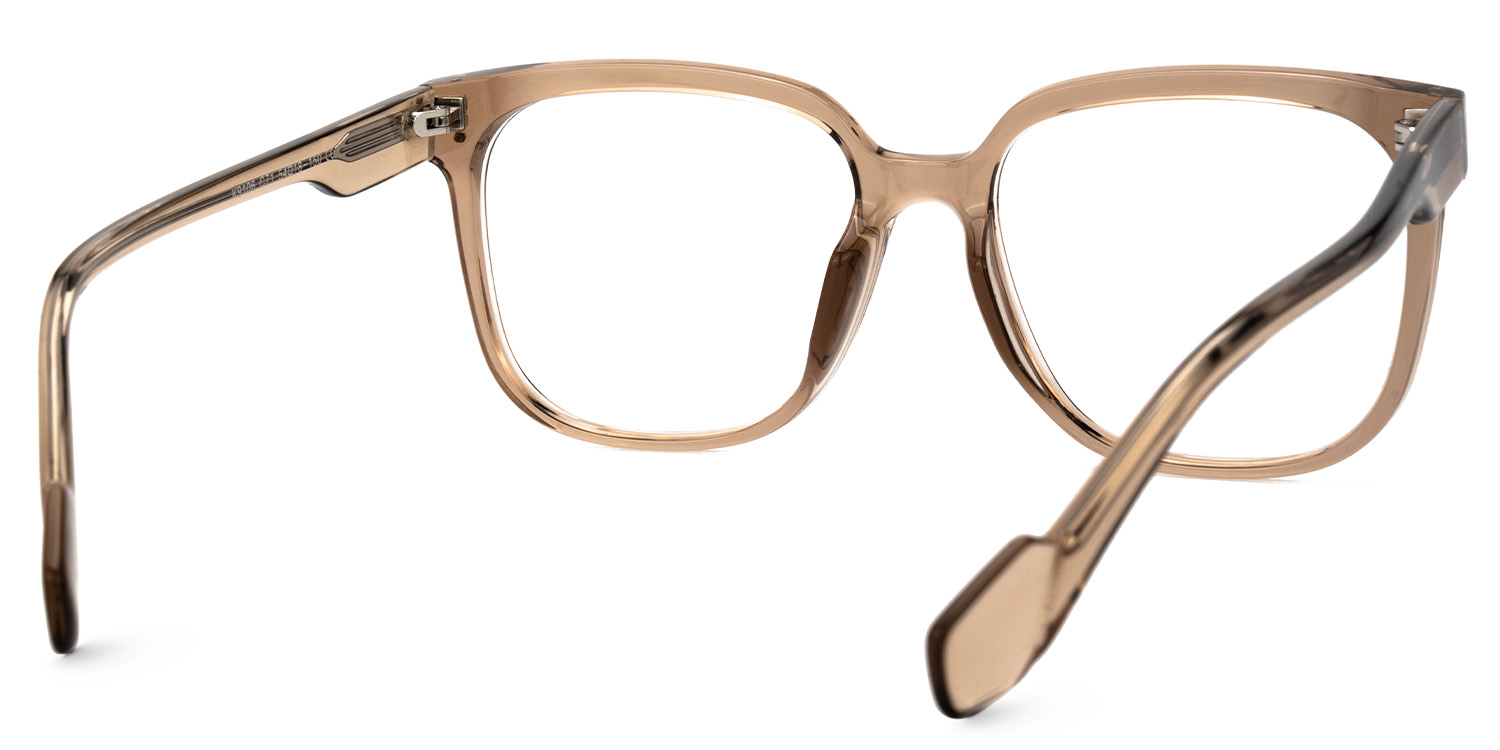 Mikel Square Brown Glasses3