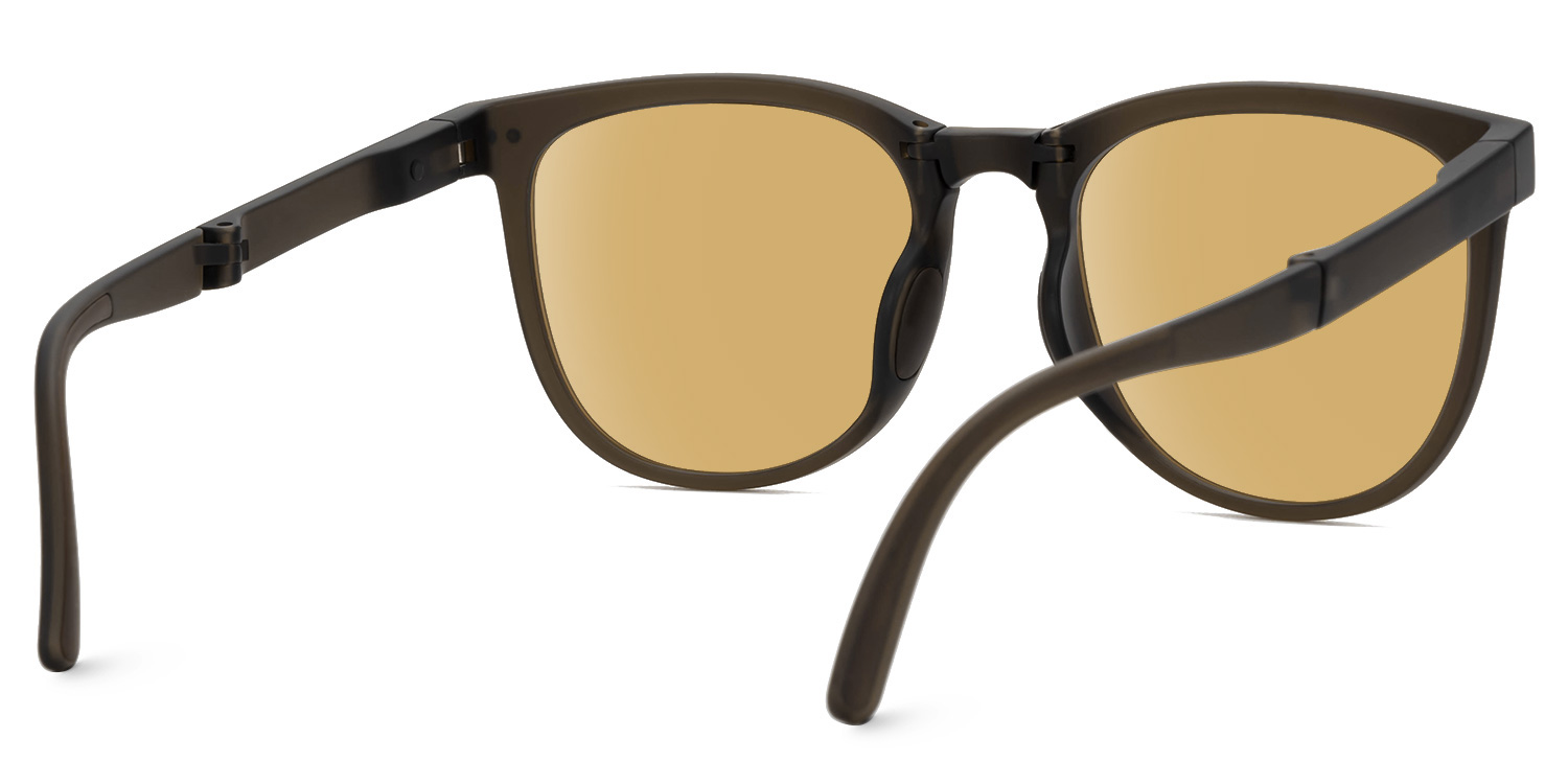 Lindzy Square Brown Sunglasses4