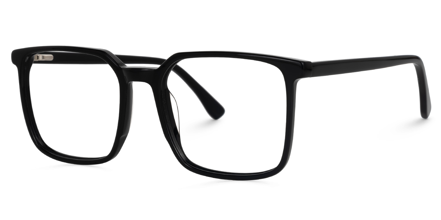Fayrice Square Black Glasses1