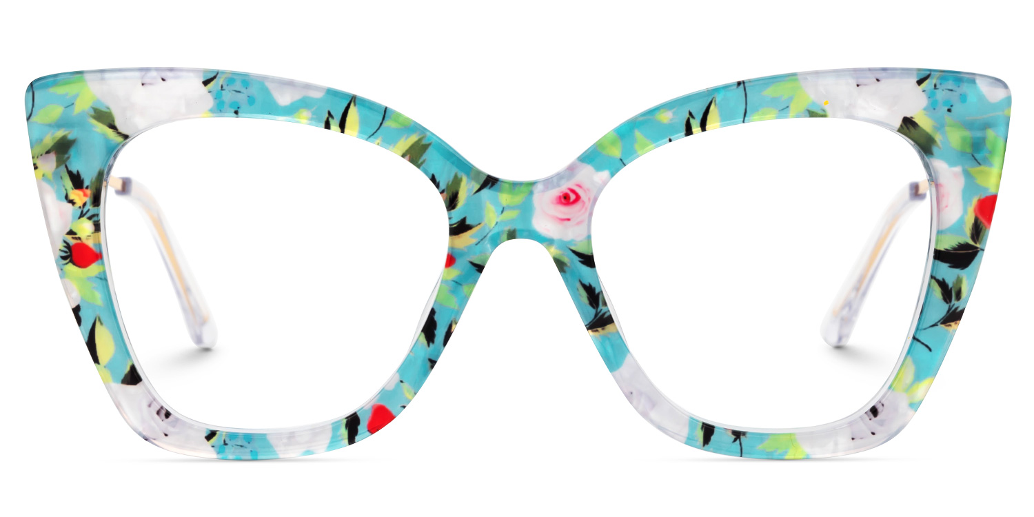 Rivas Butterfly Blue Glasses