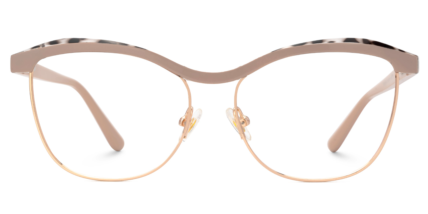 Coumba Browline Pink Glasses