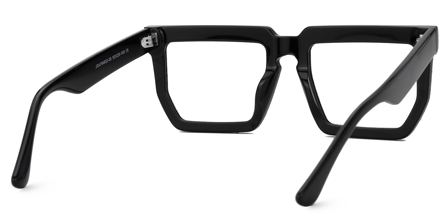 Daniela Rectangle Gray Glasses3