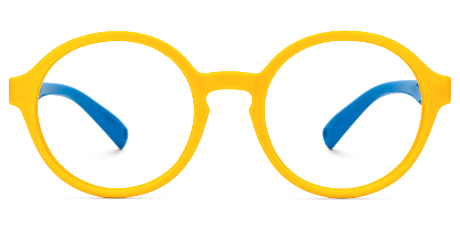 Kids Round Georgette Glasses with Cute Style -Zeelool0