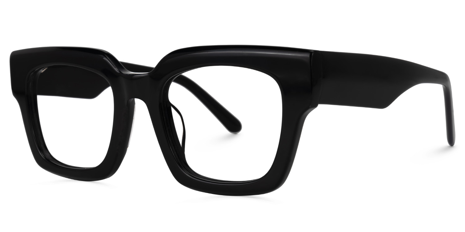 Miralis Square Black Glasses1