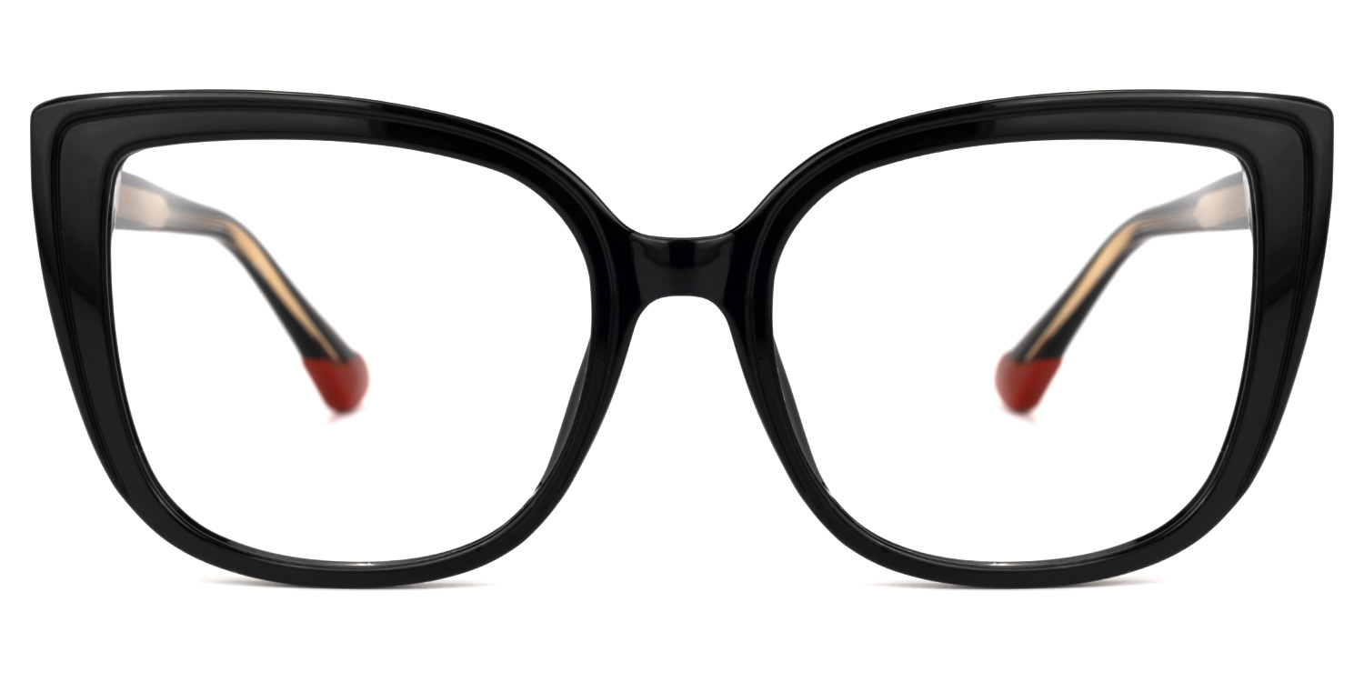 Fenn Cateye Black Glasses0
