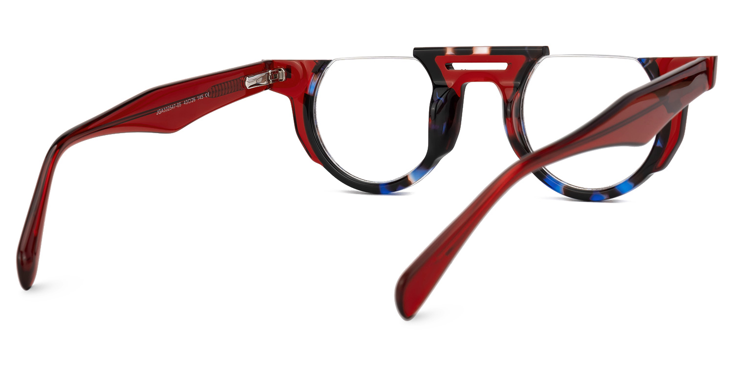 New Red Color for Mastin Acetate Eyeglasses  | Zeelool Optical3