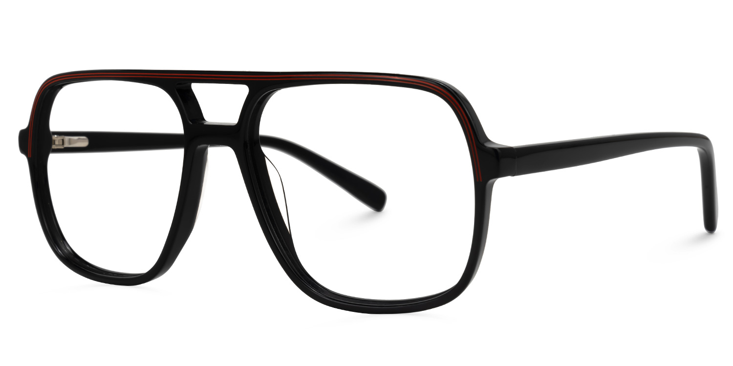 Aviator Moud Black Glasses deals -Zeelool Glasses1