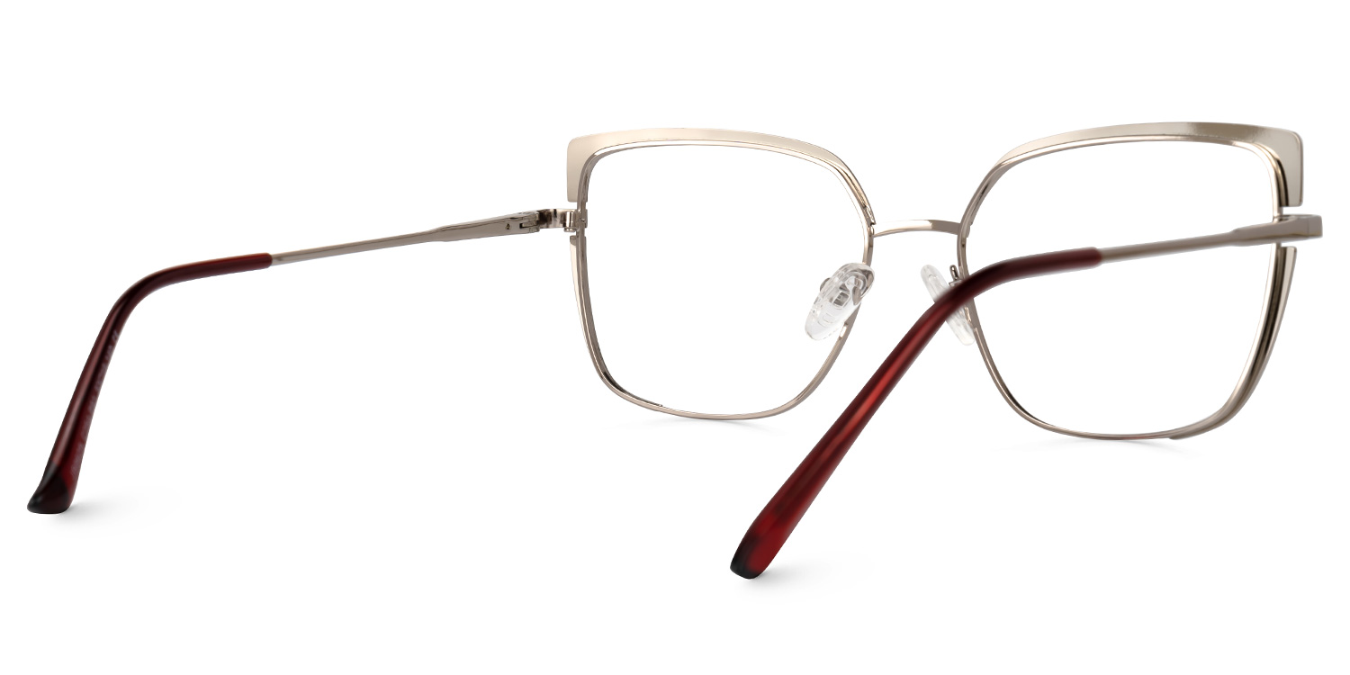 Grasso Square Two-Tone Glasses3