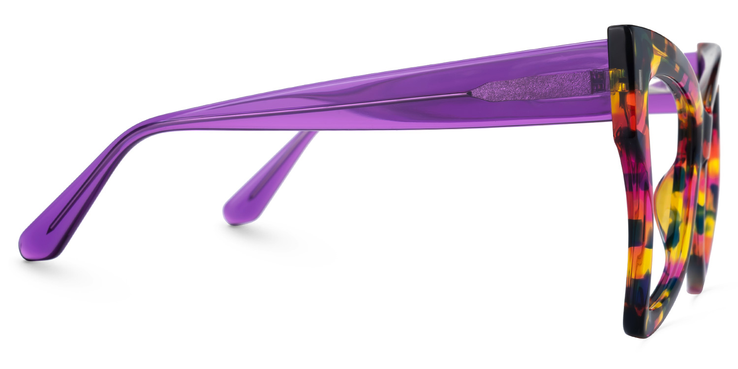 Migial Butterfly Floral Glasses2