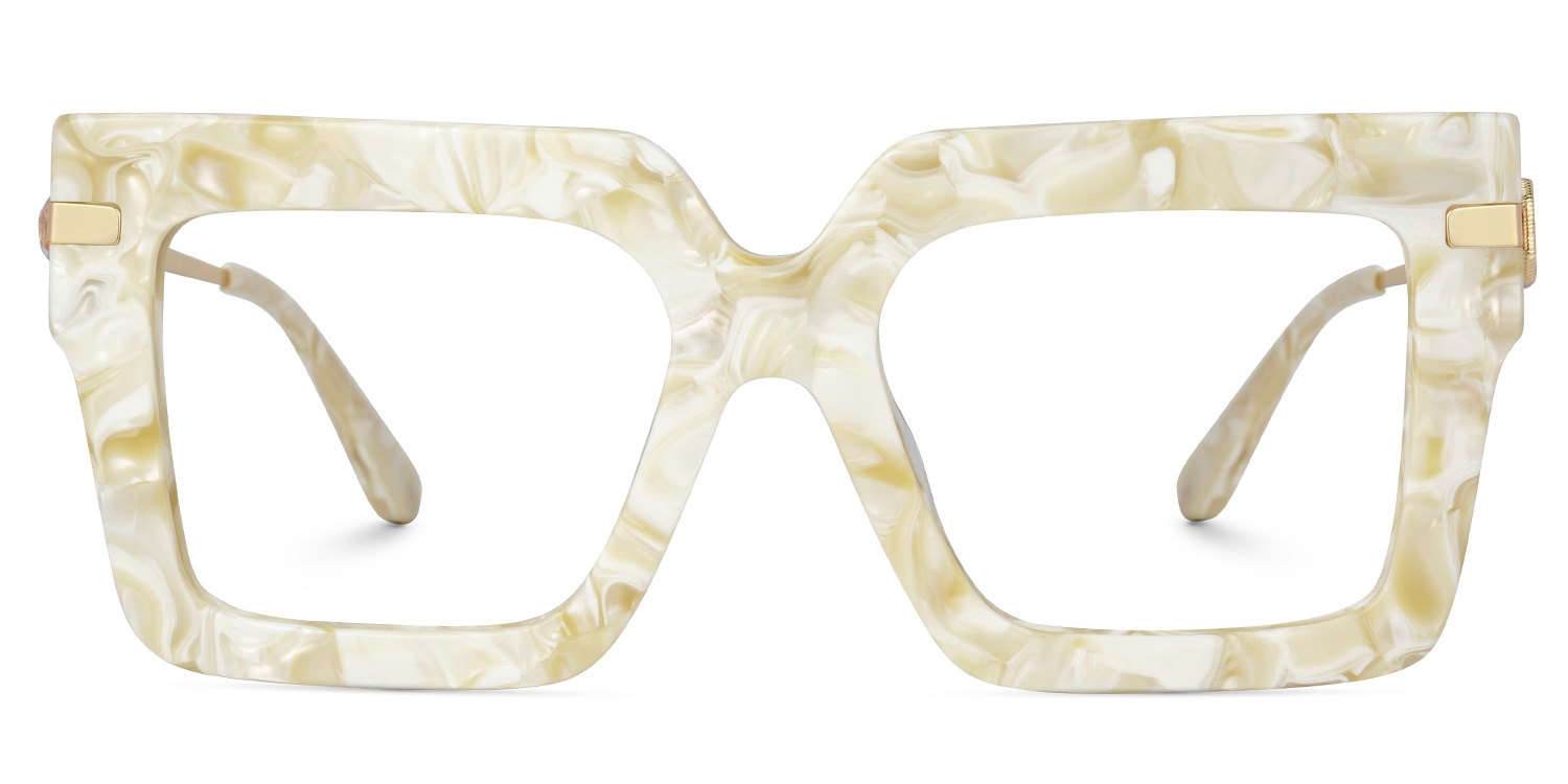 Radic Square Marble Glasses good-img