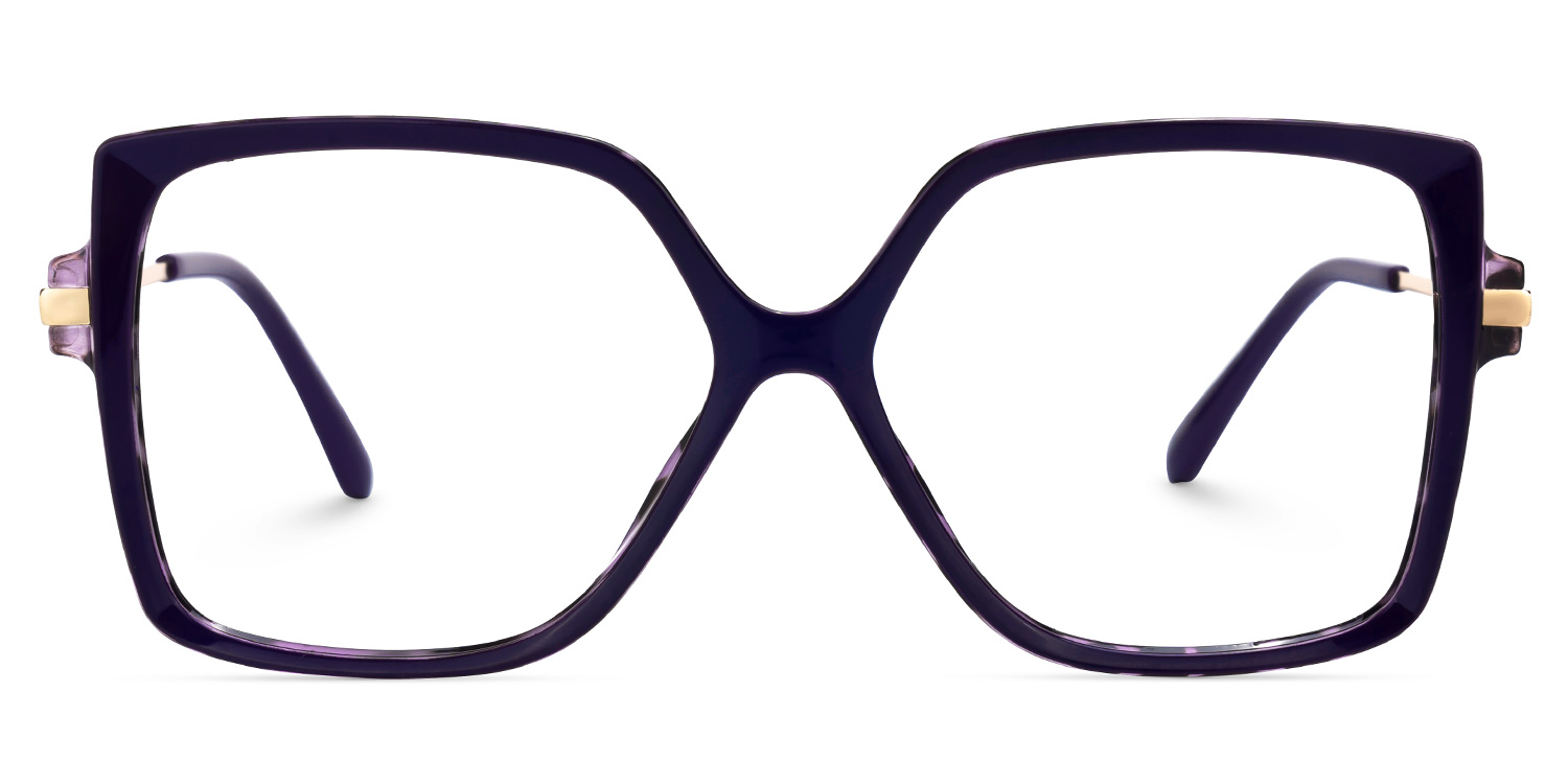 Dianne Square Purple Glasses0