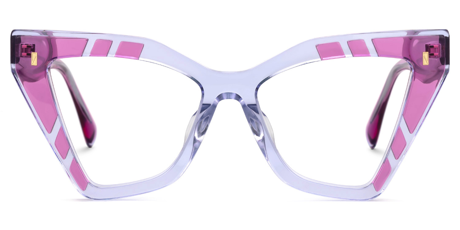 Vella Butterfly Purple Glasses0